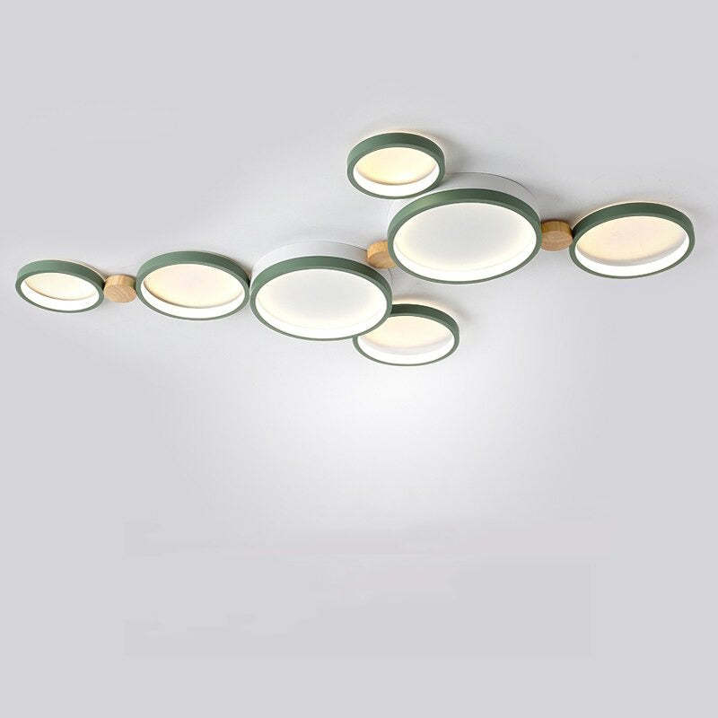 Arisha Round Flush Mount Ceiling Light 3 Colour 3/4/5/6/7 Heads