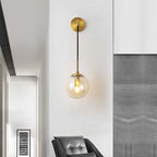 Valentina  Glass Ball Nordic LED Wall Reading Lamp Single Head