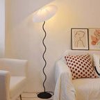 Ritta Modern Mushroom Fabric Led Floor Lamp