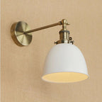 Epoch Hanging Wall Lamp Retro/Vintage, Metal/LED, Black/White/Gray, Bedroom