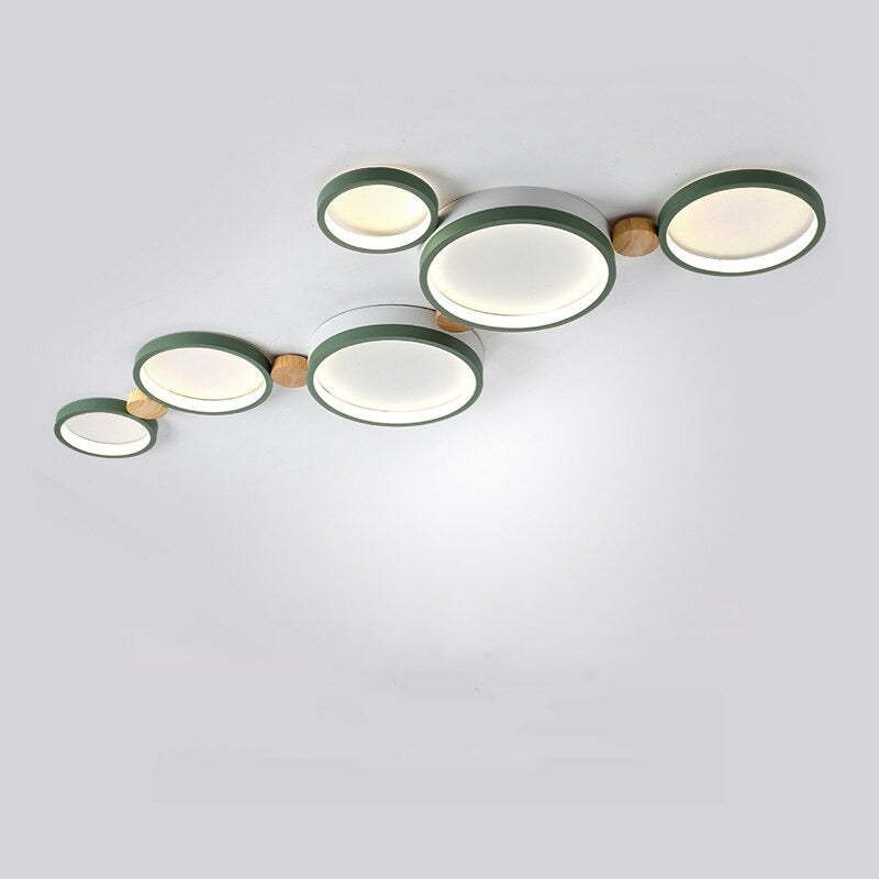 Arisha Round Flush Mount Ceiling Light 3 Colour 3/4/5/6/7 Heads