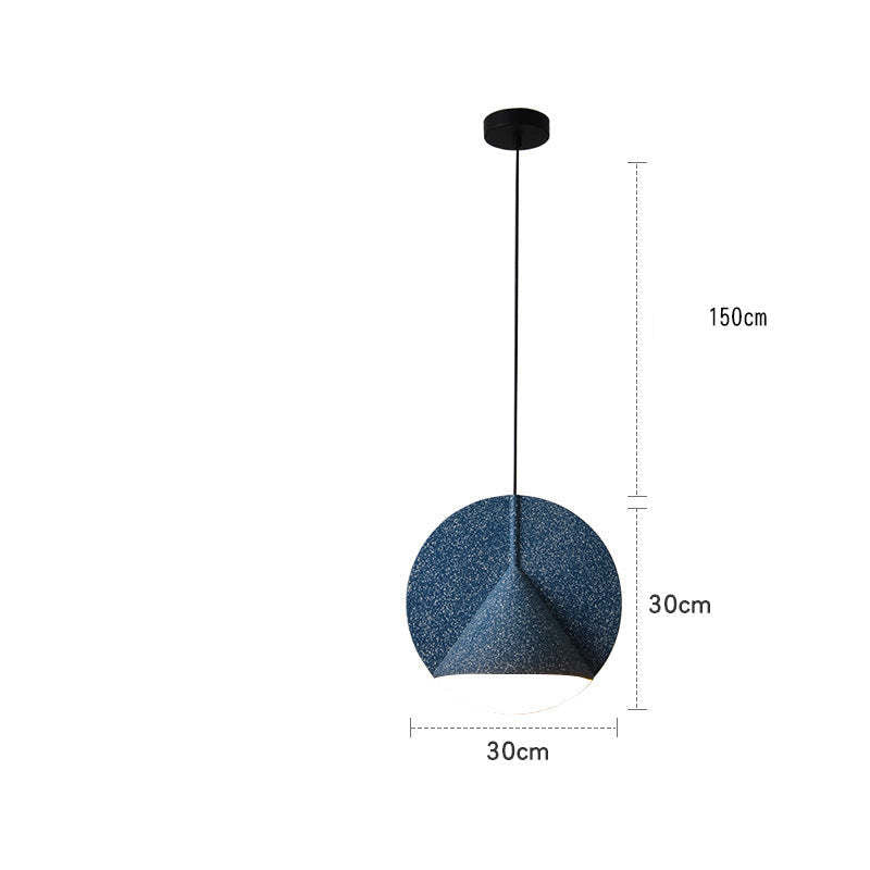 Arisha Modern LED Colorful Shade Hanging Pendant Light