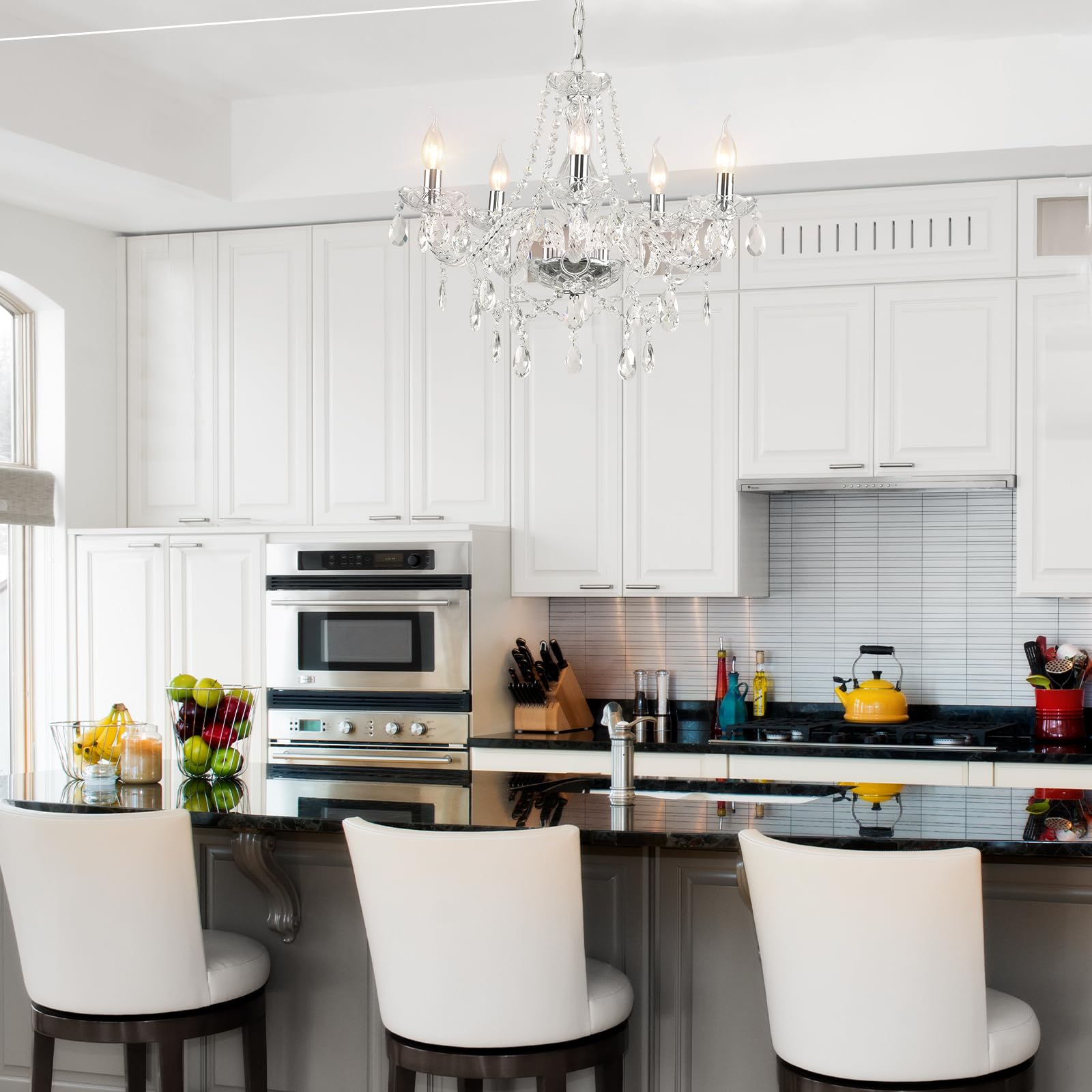 Silva Chandelier  French Crystal Living Room Dining Room