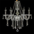 Silva Luxury Candlestick Clear Crystal Chandelier