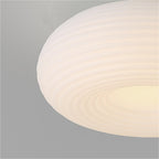 Arisha Flush Mount Ceiling Light Modern, Metal/, White, Bedroom