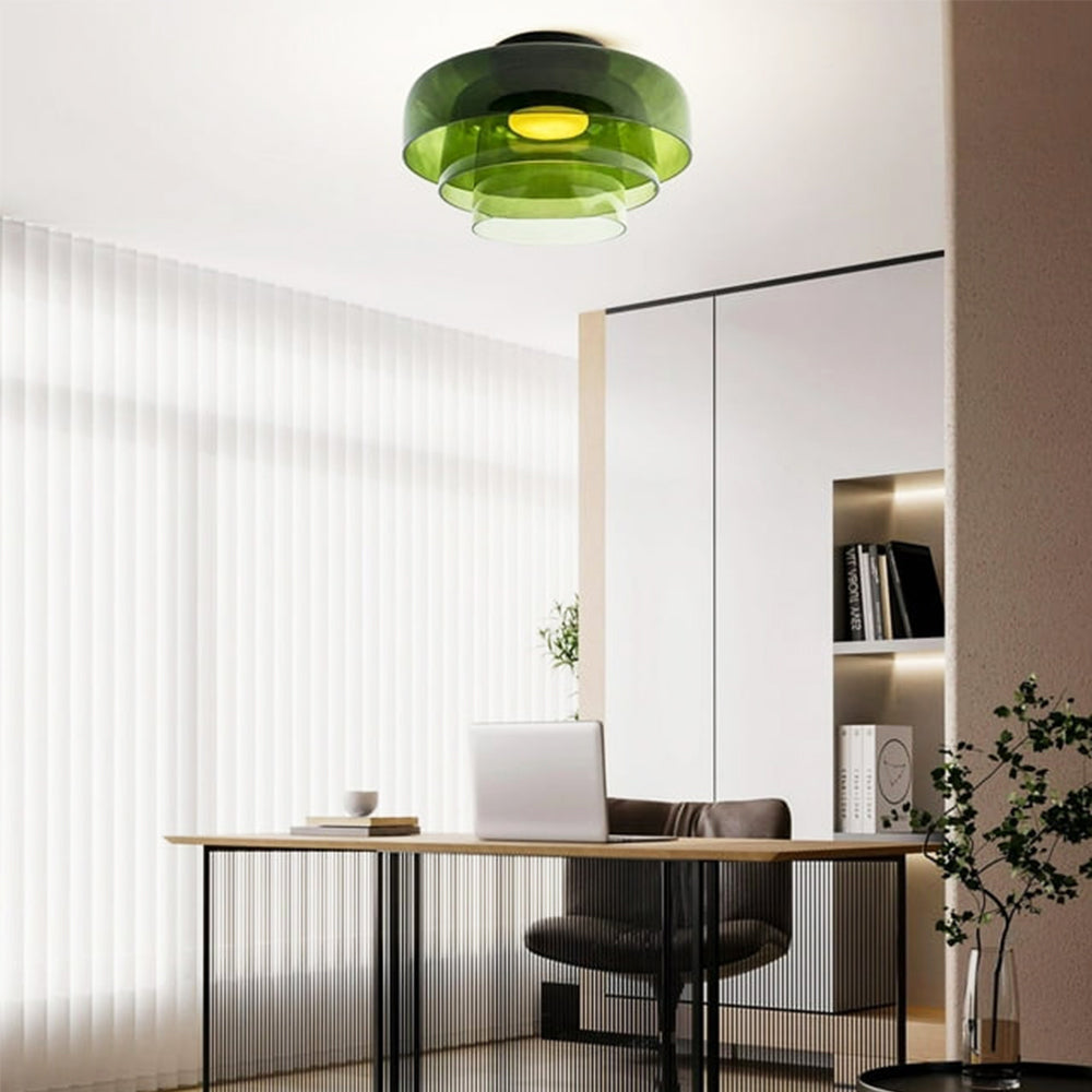 Aria Modern Simple Creative Glass Flush Mount Ceiling Light
