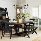 Silva Modern LED Chandelier Black Metal Bedroom Living Room
