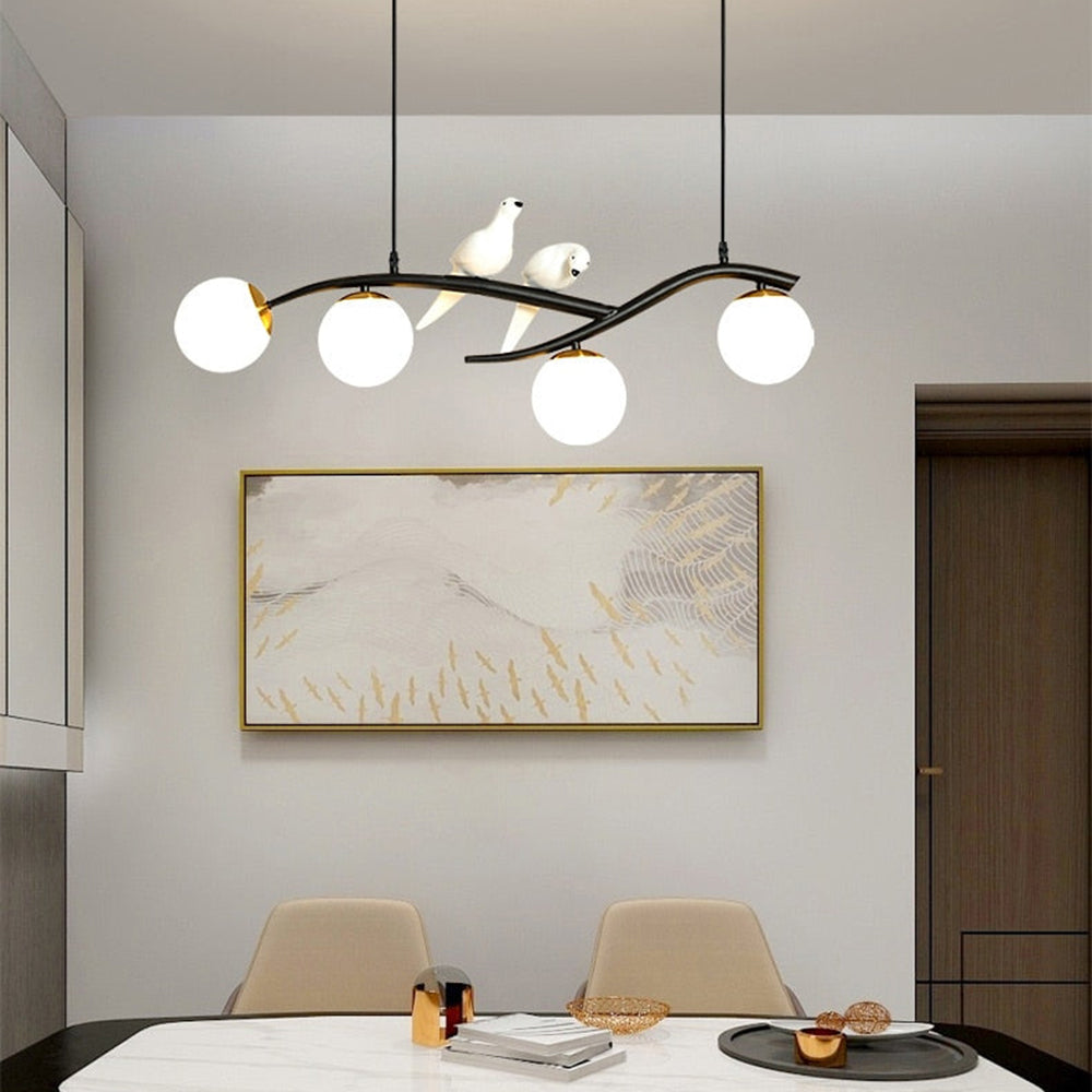 Arisha Mondern Bird Pendant Light, 2 Colour