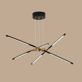 Arisha Pendant Light, Black/Gold, 6/8/10/12 Heads