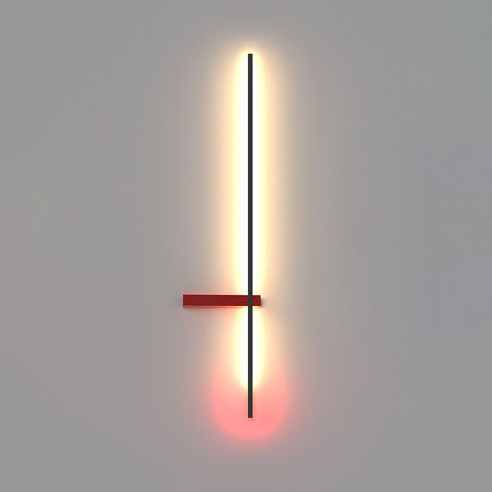 Arisha Minimalist Linear Wall Lamp Multi-Color Linear