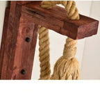 Silva Solid Wood Wall Lamp for Hallway & Living Room