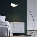 Edge Modern Arch Metal Floor Lamp, Black