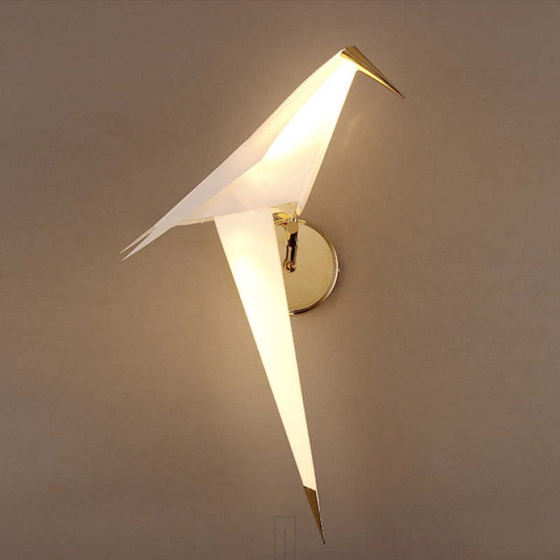Arisha Wall Lamp Bird Vintage/Art-Deco, Metal/, Bedroom