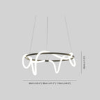 Arisha Curved & Linear Semi Flush Mount Ceiling Light, Gold