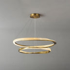 Arisha Minimalist Ring Spiral Shape  Pendant Light,Gold