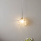 Kristy Art Deco Pearl Shell Metal/ Pendant Light, White