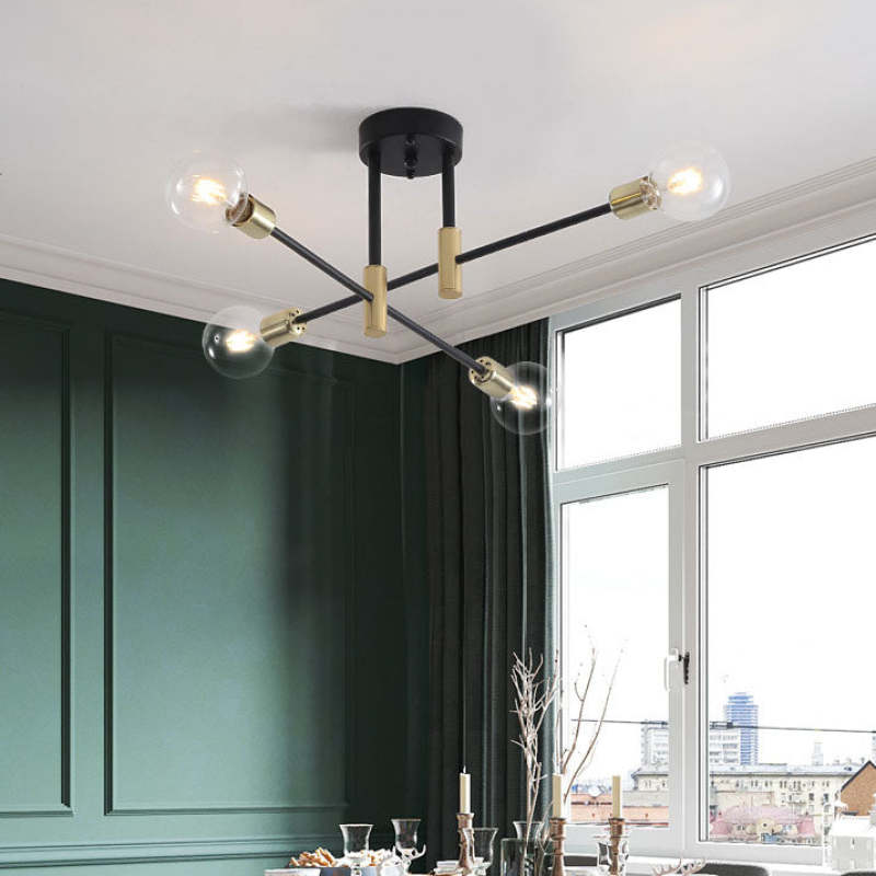 Lindsy Retro Satellite Shape Ceiling Light