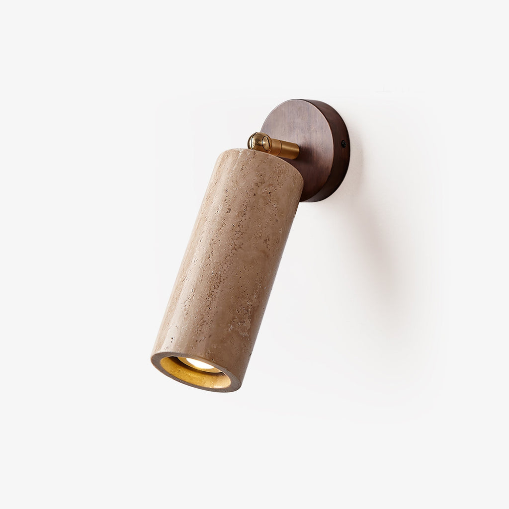 Erzorus Minimalist Travertine Wall Light