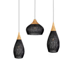 Solavn Light Pendant in Wood of Rattan - Kingsley Beaumont