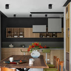 Aria Ceiling Light Mini Modern, White/Black, Bedroom/Living Room