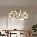 Clyra Modern Irregular Flower Pendant Light, 3 Colors