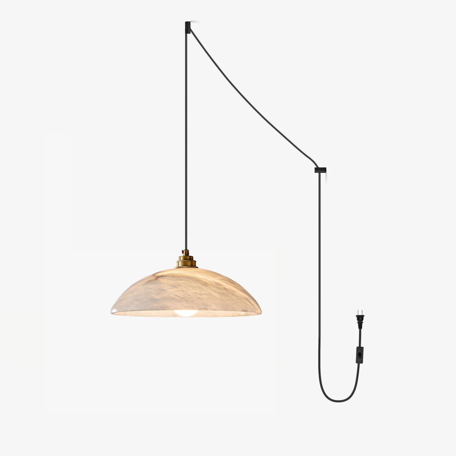 Orcariel Pendant Light Modern in Alabaster - Kingsley Beaumont