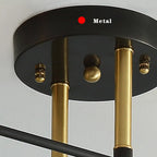 Valentina Flush Mount Ceiling Light Globe Modern, Metal/Glass