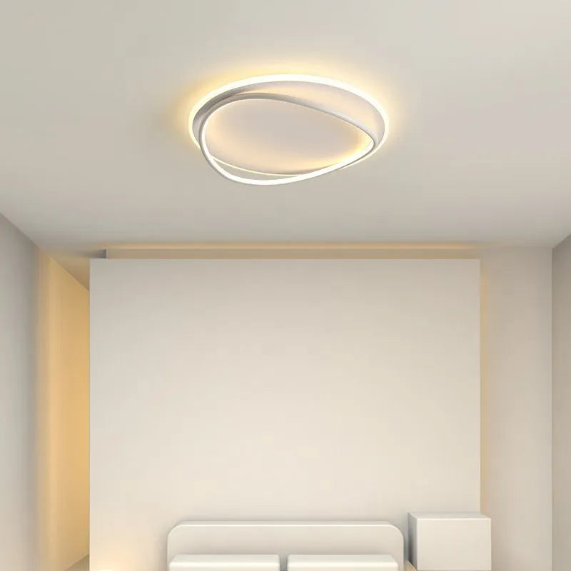 Arisha Minimalist Ring Modernom Flush Mount Ceiling Light