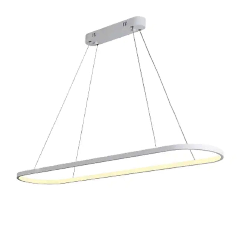 Junel Minimalist Oval Interior Hanging Pendant Light
