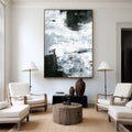 Monochromatic Abstract Painting