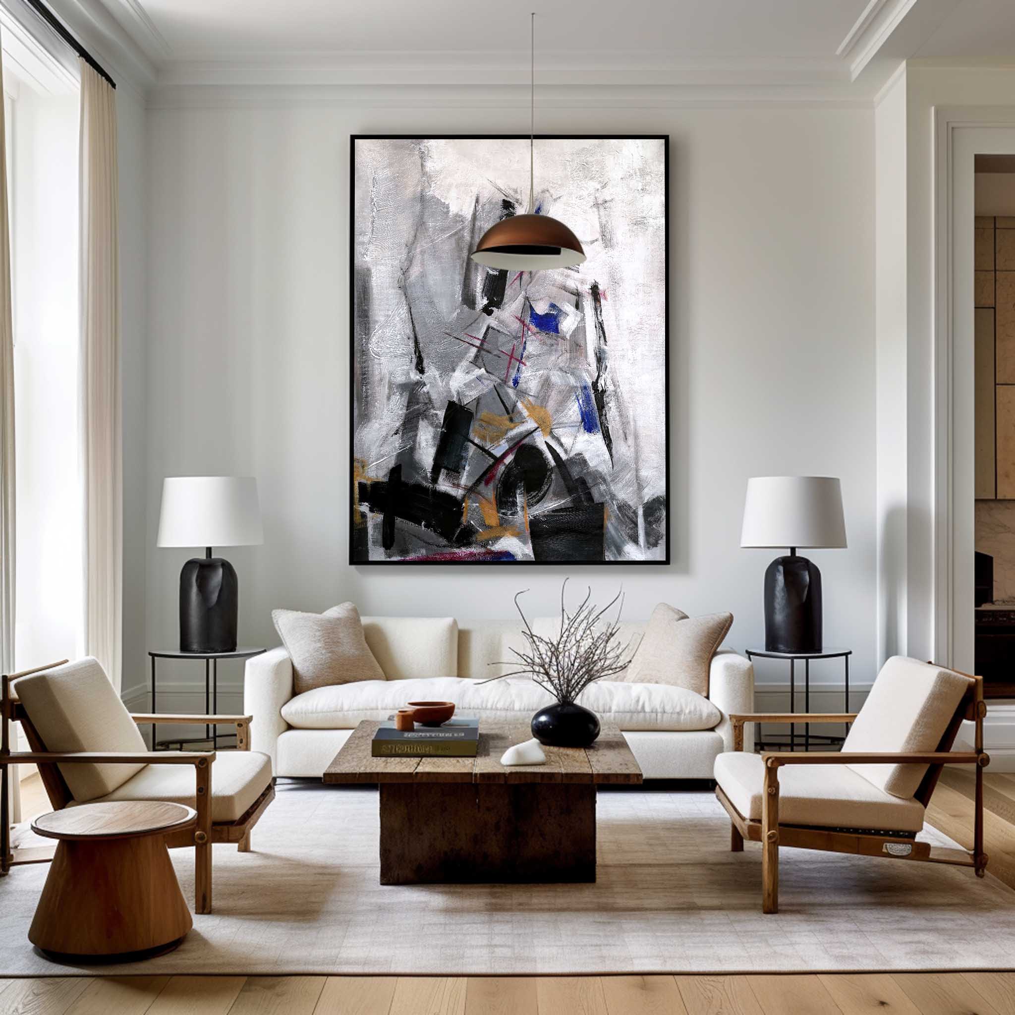 Minimalist Abstract Expressionist Painting
