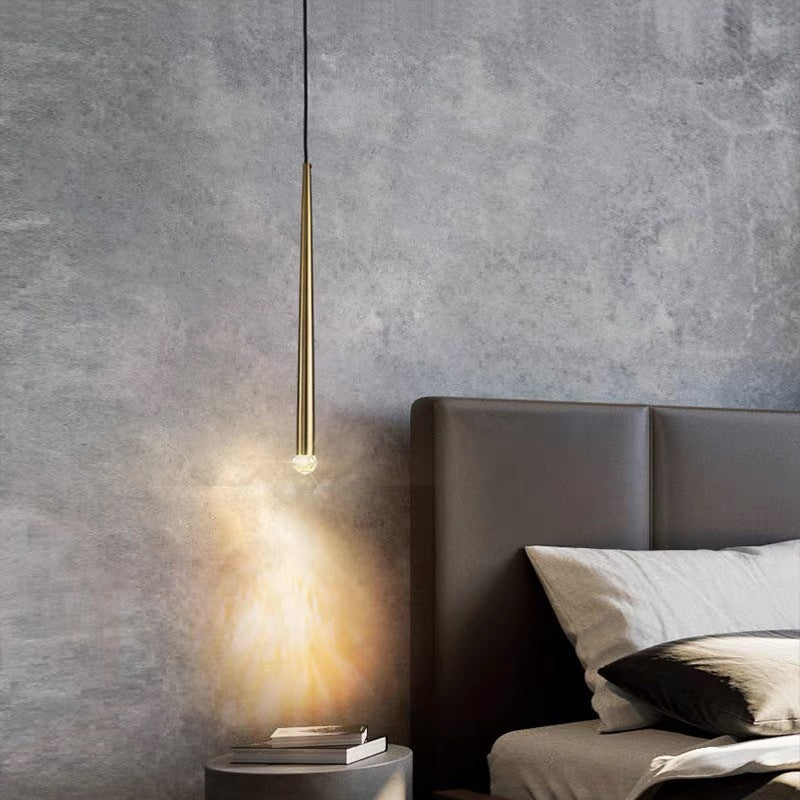 Arisha  Pendant Light Linear Modern, Gold, Living Rooms