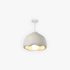 Avi Flower Shape Pendant Light, White, Living Room, Bedroom