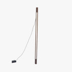 Ozawa Minimalist Linear Floor Lamp, Wood/, Living Room