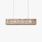 Kristy Rectangular Luxury Crystal Chandelier, 2 Colour