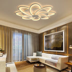 Arisha Flower Shape Ceiling Light White , 2 Style