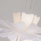 Niva Elegant Flower Pendant Light White