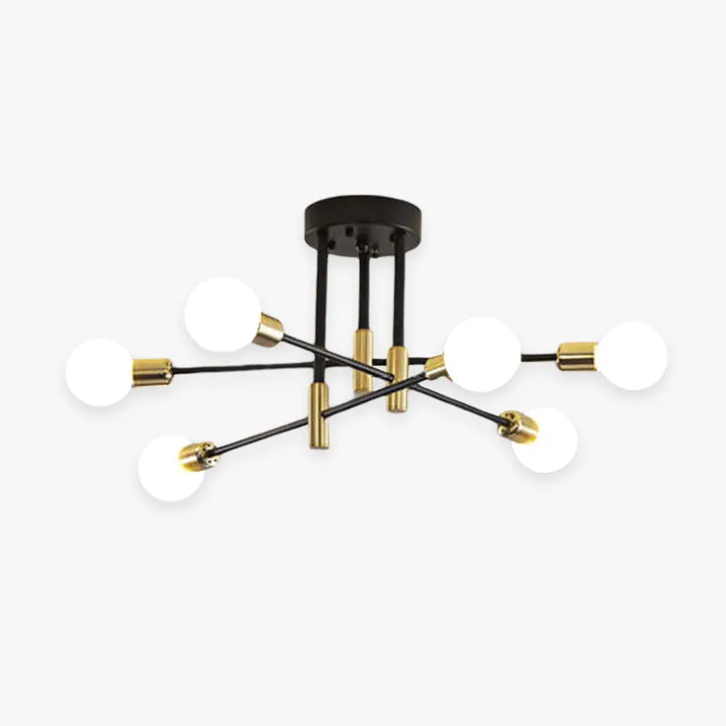 Lindsy Retro Satellite Shape Ceiling Light