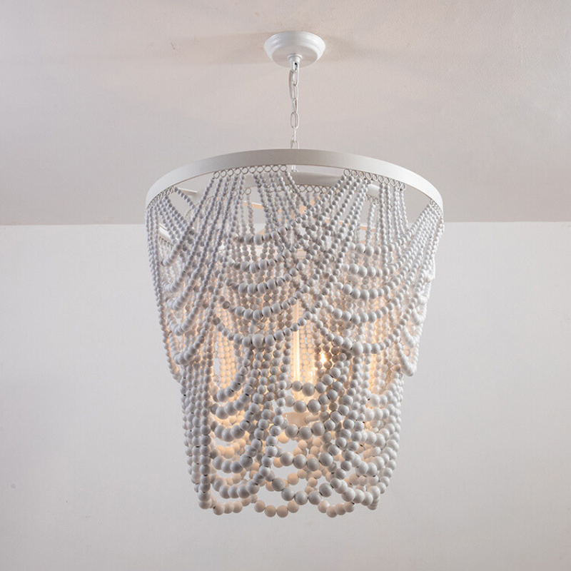 Muto Boho LED Pendant Light /Chandeliers Wood/Metal