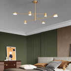 Arisha Pendant Light Branch Industrial Black/Gold, Bedroom