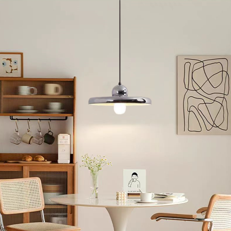 Arisha Modern Decorative LED Pendant Light Pink Metal Living Room