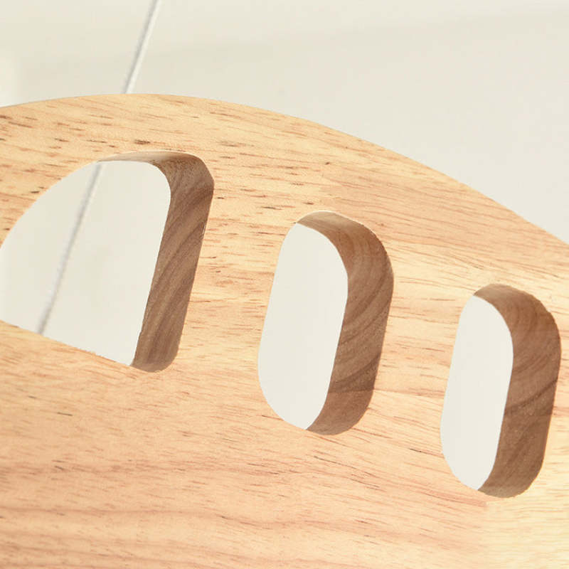 Arisha Vintage Airplane Shape Pendant Light, Wood