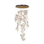Arisha Luxury Artistic Chandelier, Gold