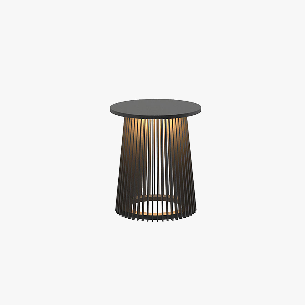 Ray Table Metal Rechargeable/Solar Metal& Outdoor Floor Lamp