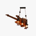Epoch Farmhouse Guitar Pendant Light, Metal/Wood, Walnut