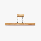 Muto Classic Wood Stretchable Mirror Vanity Bathroom Wall Lamp