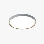 Arisha Minimalist Round/Square Metal/ Flush Mount Ceiling Light, Gold