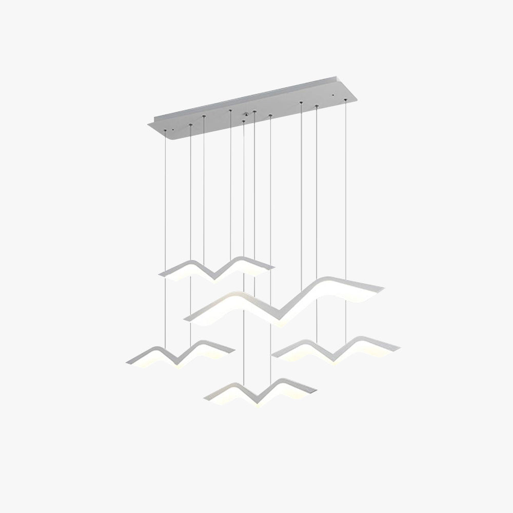 Arisha Seagull Modern Pendant Light, 3 Style