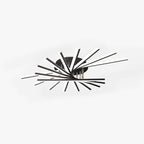 Arisha Linear Flush Mount Ceiling Light, 4 Colour