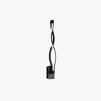 Arisha Wave Modern Simple Wall Lamp, Black & White